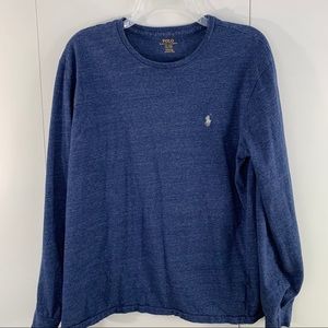 Polo Ralph Lauren Large  blue long sleeve tee